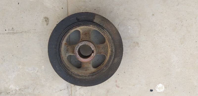 Charade genuine genrator. self. carborator. distributor. timing pulley 5