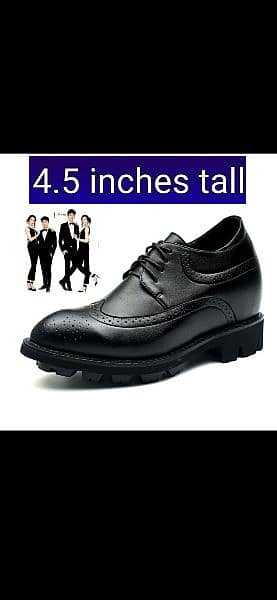 4.5 inches height increase shoes 0