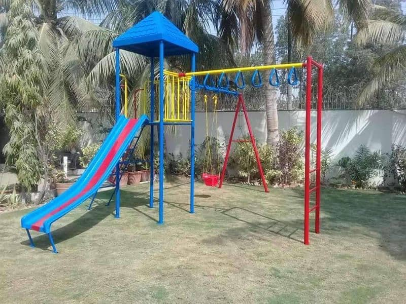 Kids Swings/Kids Slides/Park Swings/Home Decore/Jhulay/Indoor Slides 9