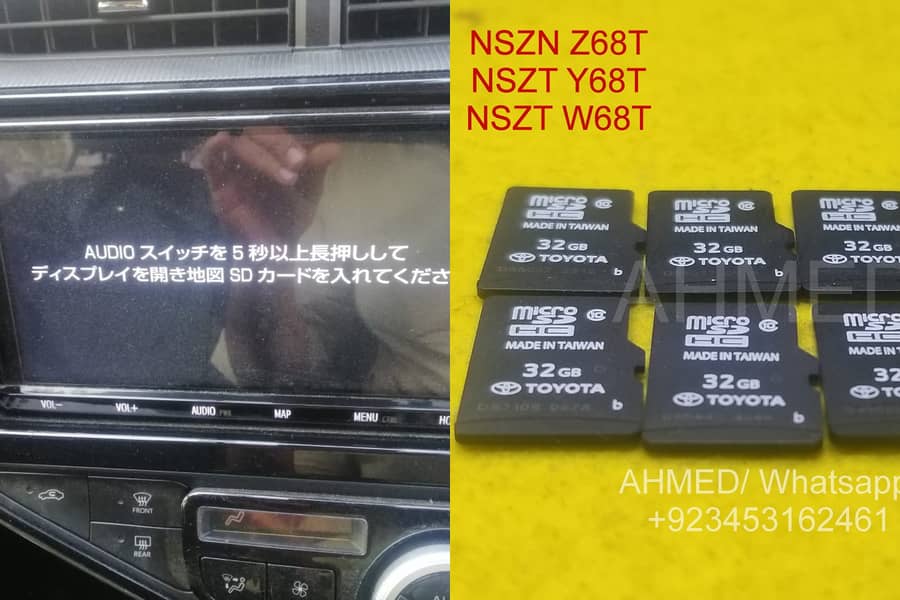Micro Sd Card For Toyota NSZN-Z68T NSZT-Y68T NSZY-W68T  Only Original 3