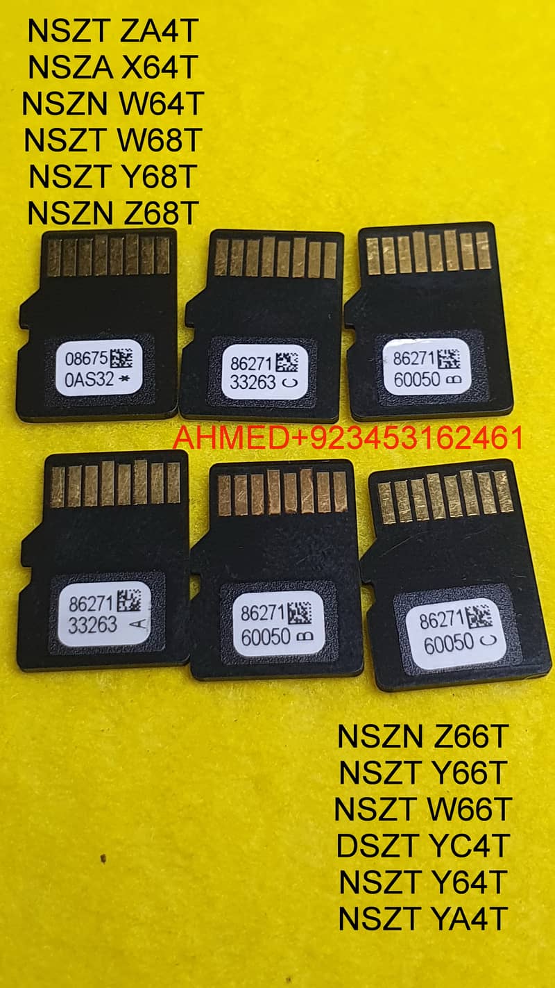 Micro Sd Card For Toyota NSZN-Z68T NSZT-Y68T NSZY-W68T  Only Original 5