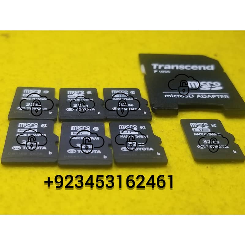 Micro Sd Card For Toyota NSZN-Z68T NSZT-Y68T NSZY-W68T  Only Original 12