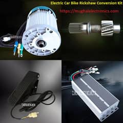BLDC Brushless 3000W DC Motor & Controller Electric Car Vehicle Driver 0