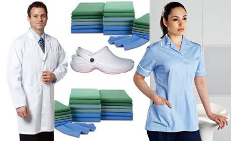 Scrub Suit Gown Blankets Bedsheet available 2