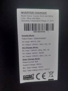 solar inverter 5 kva 48v par b