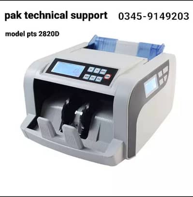cash counting machine model pts 2820D 2