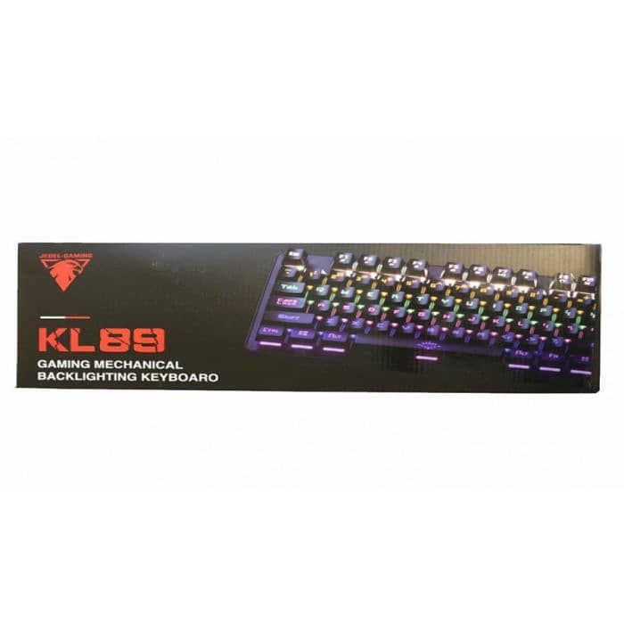 JEDEL KL89 Gaming Mechanical RGB Back light Wired Keyboard - Keyboard 2