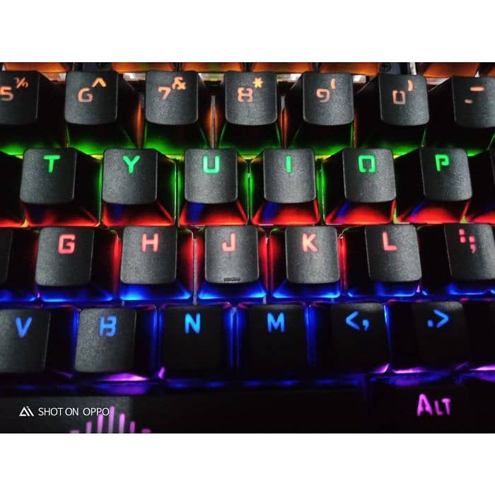 JEDEL KL89 Gaming Mechanical RGB Back light Wired Keyboard - Keyboard 3