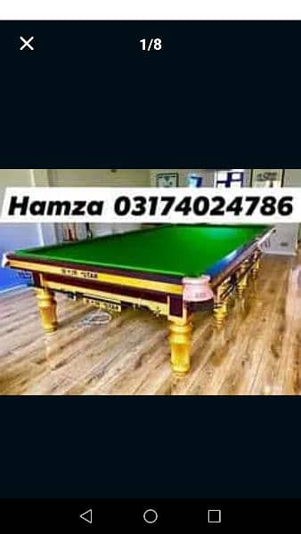 SNOOKER TABLE / BILLIARDS / POOL TABLE / SNOOKER TABLE AT WHOLESALE 10