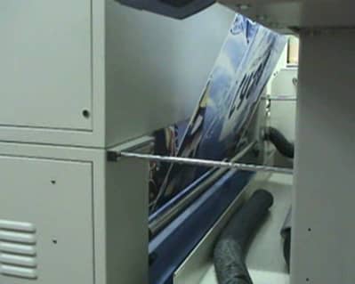 Election Banner Sublimation Flag printer with heat Setting machine.