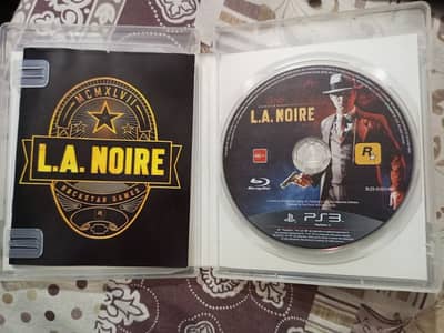 PS3 L. A. NOIRE Original CD 1