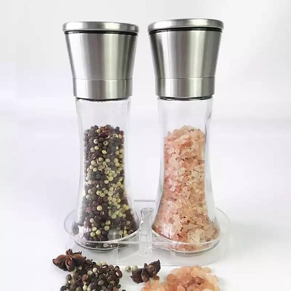 Manual Salt And Pepper Grinder Bottles 16