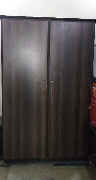 Solid wood wardrobe 0