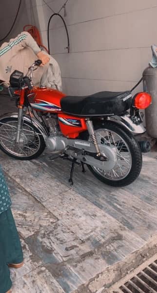 Honda CG 125 2 Digit Number