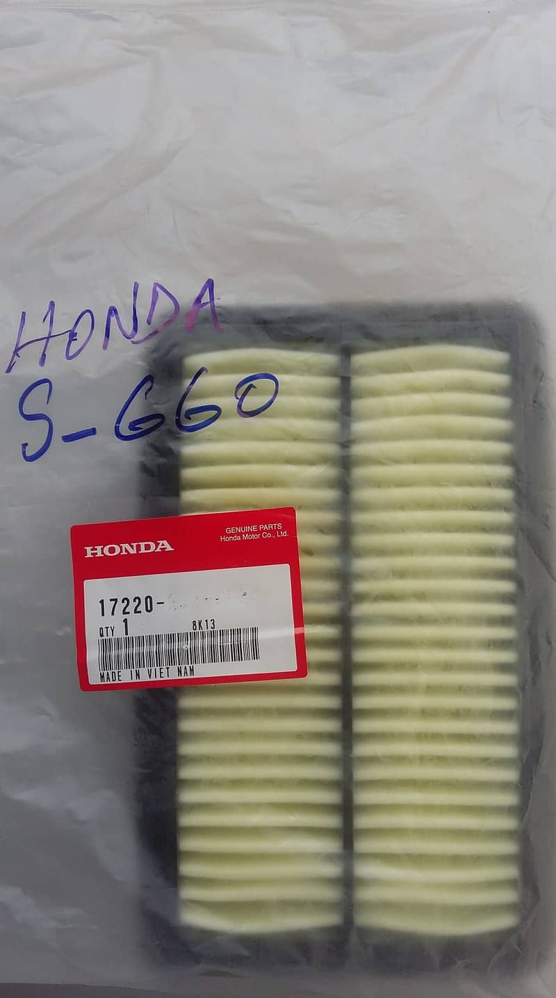 Honda jade & S-660 air filter 1