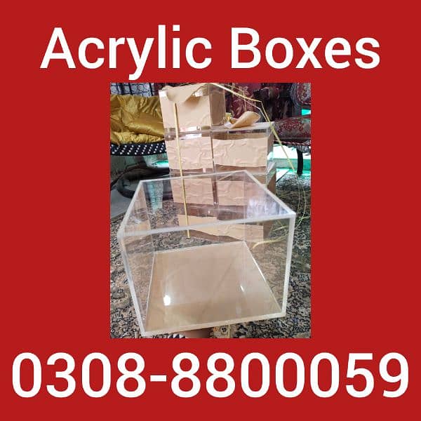 acrylic box, gifts boxes, 3