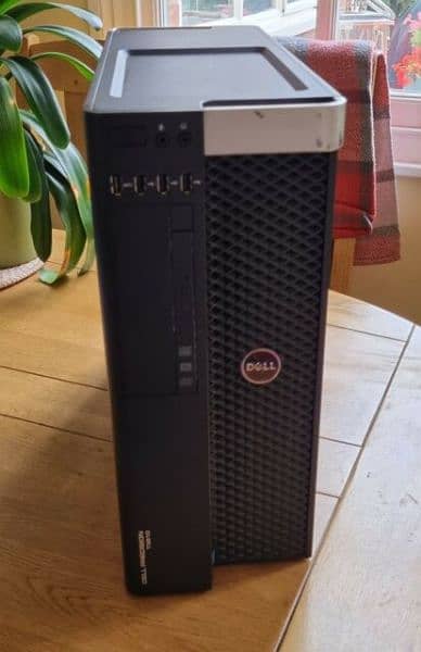 Dell T3610 Xeon(R) CPU E5-1607 v2 @ 3.0GHz 16GB RAM 128SSD Win10 Pro 0