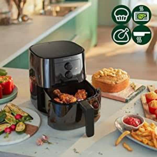 Original Philips 1400-W Essential Air-Fryer HD9200 4