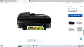 All in one Wireless HP Printer 4630 (e-AIO)