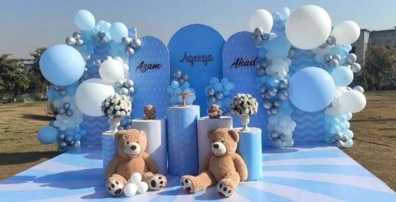 Balloon arch & Baloon decoration /birthday planner Magician magic show 6