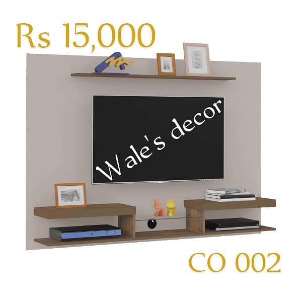 Furniture for LCD LED TV Units with Background 1