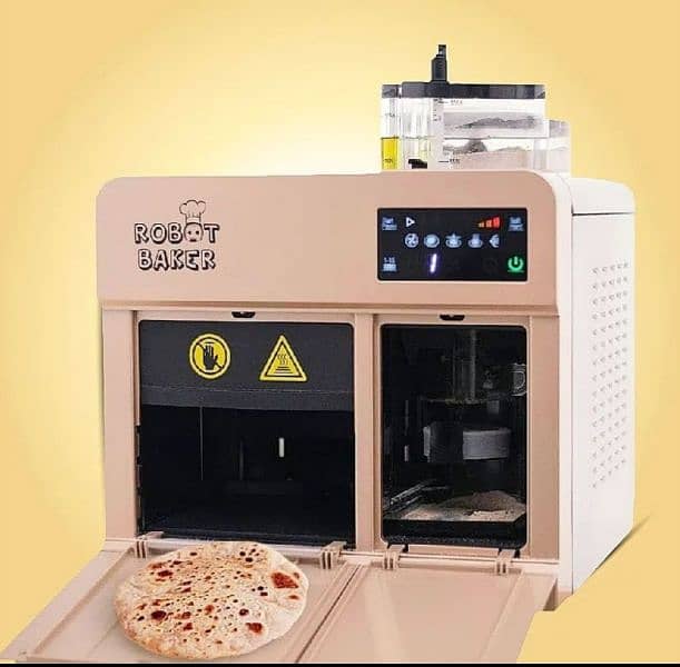 Roti Maker Machine Automatic Robot Baker 3