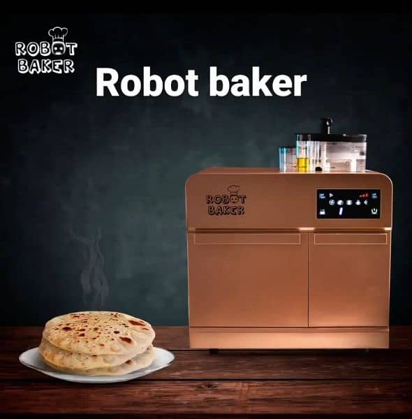 Roti Maker Machine Automatic Robotbaker 11