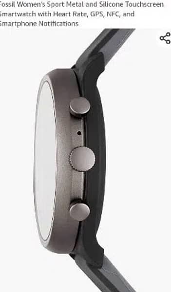 Fossil Men Gen 4 Sport Metal Silicone 