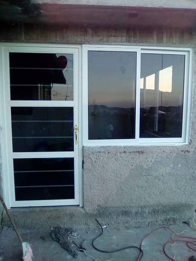 Aluminium Glass Sliding Windows Door & Repairing Services(Damaged)
