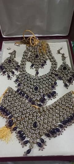 Purple bridal set 0
