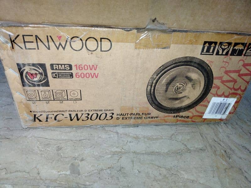 UK imported Kenwood Car woofer 2
