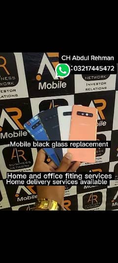 Samsung S10/ S10+/ S10 5G / note9/S8 / S8 + back glass orignal