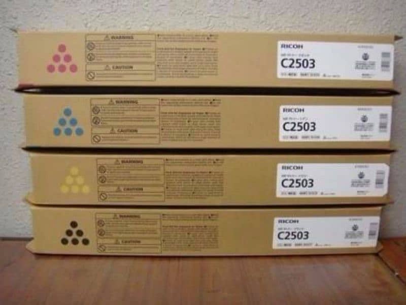 Ricoh MPC2003 /MPC2503 Color Laser Toners Sets Arrived 0