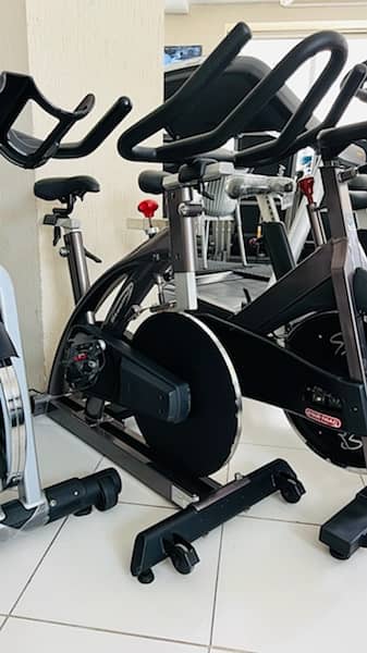 spin bike USA import slightly used , Ellipticals , Exercise Bikes 12