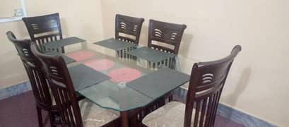 6 chair dining table