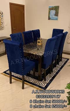 DINING CHAIRS / DINING TABLE / SOFA CHAIRS / DINING SET / BEDROOM SET