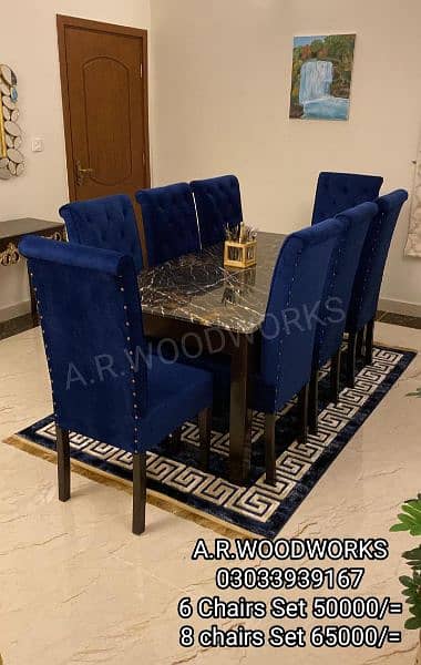 DINING CHAIRS / DINING TABLE / SOFA CHAIRS / DINING SET / BEDROOM SET 0