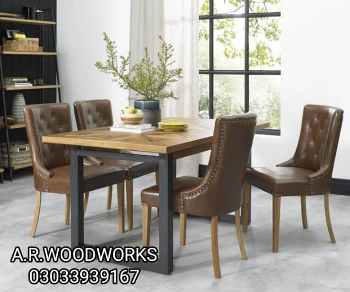 DINING CHAIRS / DINING TABLE / SOFA CHAIRS / DINING SET / BEDROOM SET 3