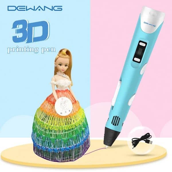 3D Pen Draw/made any thing With All type Filament 1.75mm Birthday Gift 10