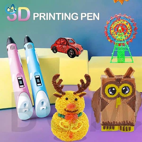 3D Pen Draw/made any thing With All type Filament 1.75mm Birthday Gift 13