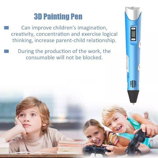 3D Pen Draw/made any thing With All type Filament 1.75mm Birthday Gift 15