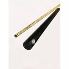 Snooker Billiard Cue Stick 9 mm tip  - Wooden 0