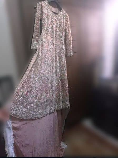 Beautiful bridal wear/ waleema dress 5