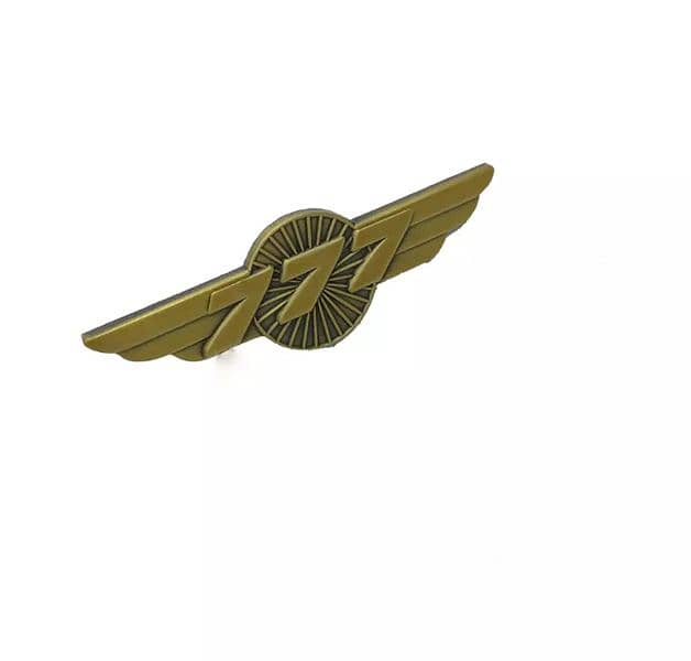 B777 wing lapel pin 0