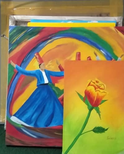 Flower painting 0