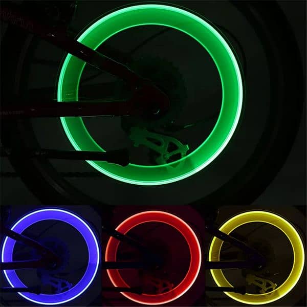 2pcs Bike Car Bycle Rim Light 2