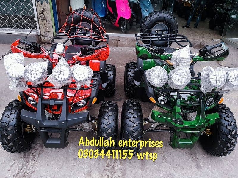 dubai import petrol atv  Abdullah Enterprises 4 wheels delivery all Pk 10