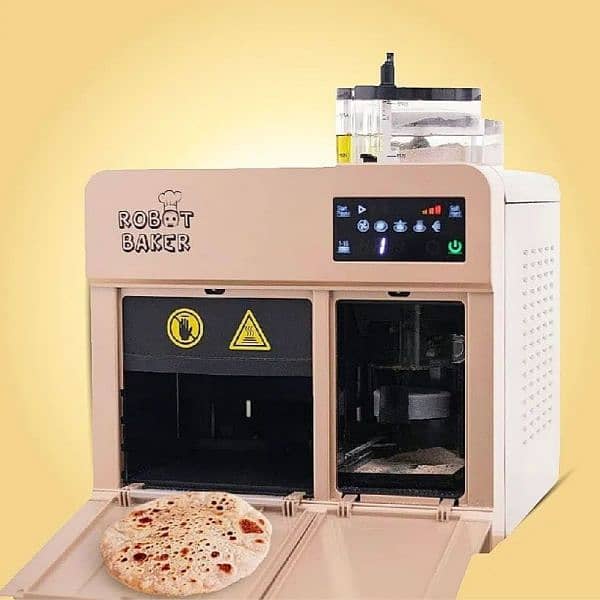 Automatic roti maker / Making machine Robot baker / Roti Making 2