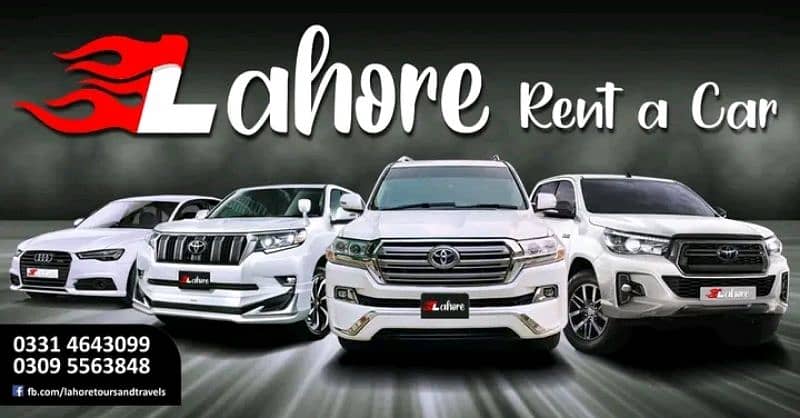Lahore rent a car | Landcruisor v8 prado | Fortuner | Corrolla | Civic 1