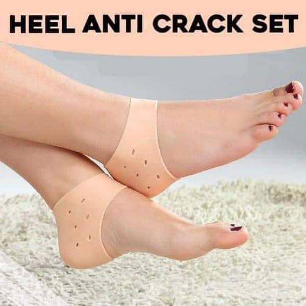 Anti Crack Silicone Gel Heel Protector 0